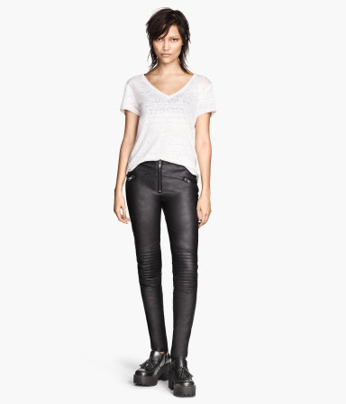 H&M leather pants 2