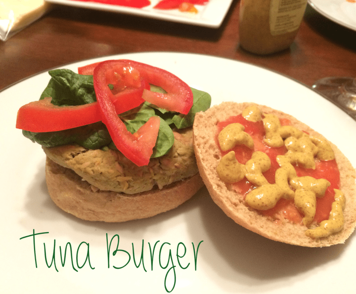 Tuna Avocado Burger